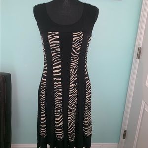 Black and white dress